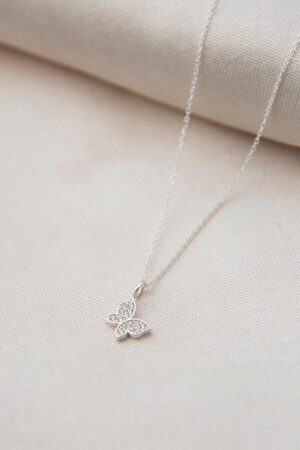 مقعد الزجاجة النسائية من النموذج 925 الفضية ELKMD50287 - Elika Silver