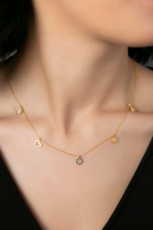 النموذج المميز للنساء من النموذج 925 سدرلينغ الفضة العنق ELKSLVR7279 - Elika Silver