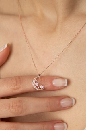 النموذج 925 حلقة عنق فضية من النجم - Elika Silver