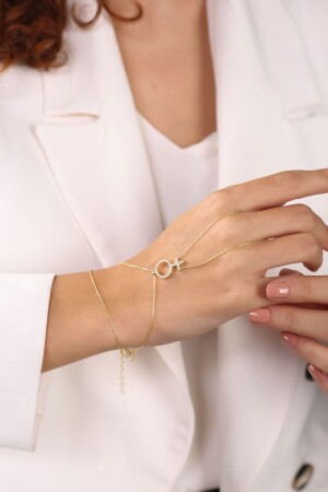 منز-ذهب مزج من الزهرة امرأة رمز 925 نجمة الفضة شاهماران LBSH0025 - Lia Berto