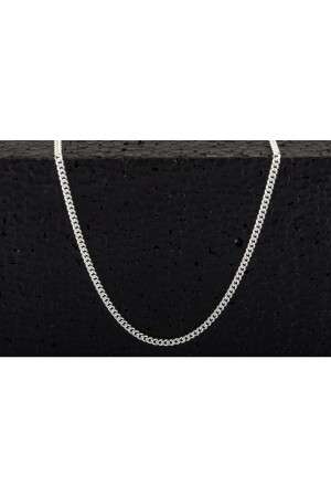 925 Sterling Silber Unisex dünne Gourmet-Kette 2 mm - 1