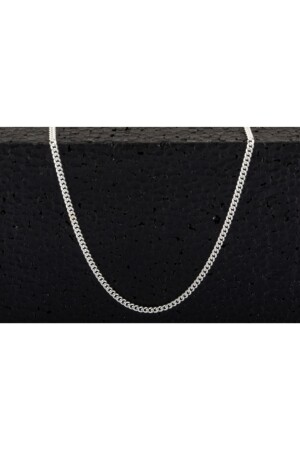 925 Sterling Silber Unisex dünne Gourmet-Kette 2 mm - 2