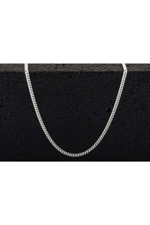 925 Sterling Silber Unisex dünne Gourmet-Kette 2 mm - 2