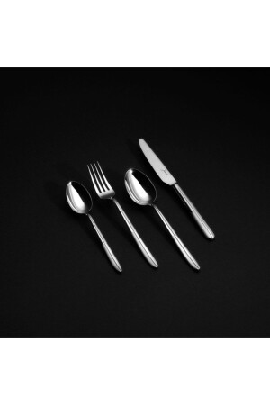 9401 84 Parça 12 Kişilik Çatal Kaşık Bıçak Seti Kutulu 500.01.01.3408 - Jumbo