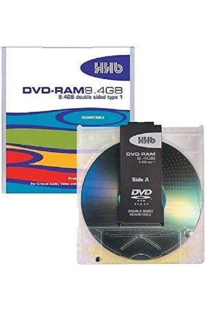 9.4GB Profesyonel Arşiv Kayıtları İçin Çift Taraflı DVD-RAM Disk (1 Adet Fiyatı) - 1