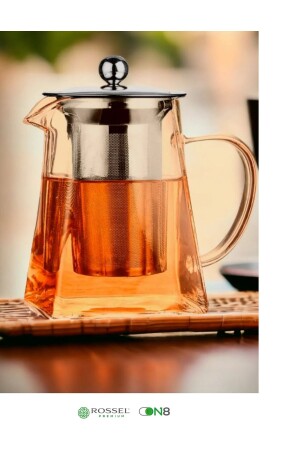 علبة شاي من الزجاج من النقود المعدنية 950 مل ذهب Cıf1019 SA6858 - Rossel Premium