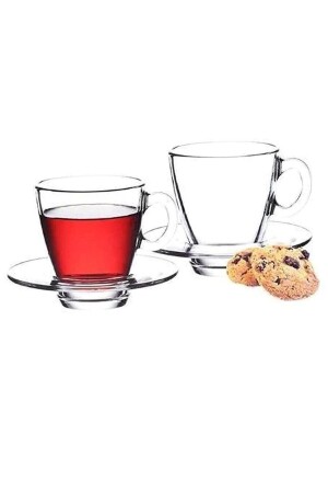 95040 Aqua 12 Parça Çay Fincan Takımı - Paşabahçe