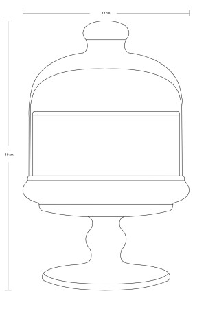 96878 Mini-Patisserie-Glocke mit Fuß 96878-1113047 - 5