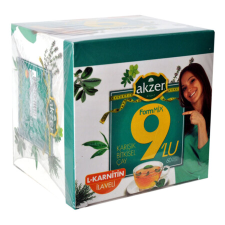 9er-Pack Kräutertee mit 60 Filterbeuteln - 8