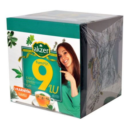 9er-Pack Kräutertee mit 60 Filterbeuteln - 9