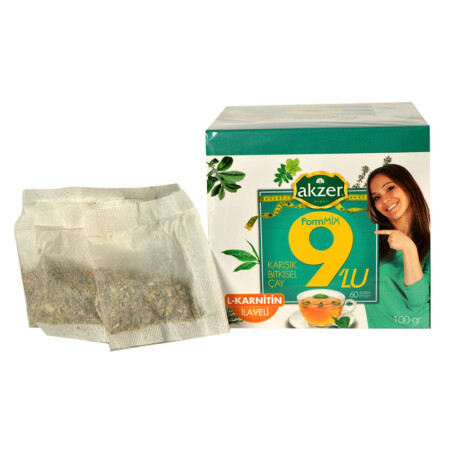 9er-Pack Kräutertee mit 60 Filterbeuteln - 10