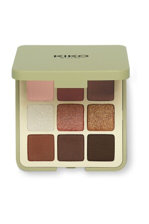 9'lu Far Paleti - New Green Me Eyeshadow Palette 101 Cool Spice - 1