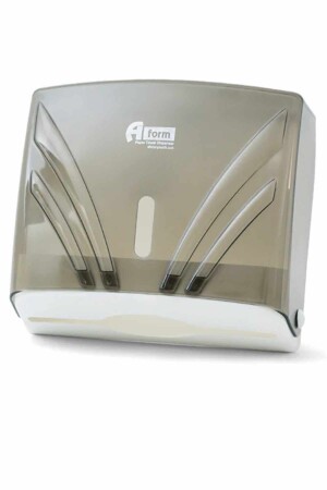 A-Form Z-Falthandtuchspender, 200 Stück, transparent, rauchfarben, ZHA-2/108 - ÇarşıBu
