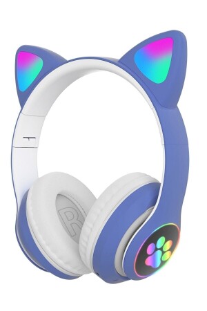 A Kalite Vilya Kedi Kulağı Detaylı Bluetooth Kablosuz Kulaklık Çocuk Oyuncu (STN-28) VİLYASTN-28 - 1