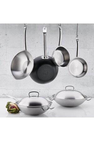 A1197 Proline Wok Tava 28x8.5 Cm - 4