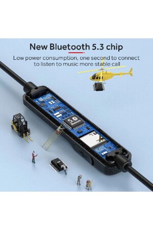 A20 – Bluetooth-Headset mit Nackenbügel und Mikrofon mit Gaming-Modus und 150 Stunden Ladekapazität - 3
