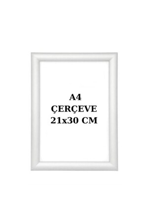 A4 Çerçeve Belge Diploma Fotoğraf Döküman Resim Çerçevesi 21x30 - Creawitch