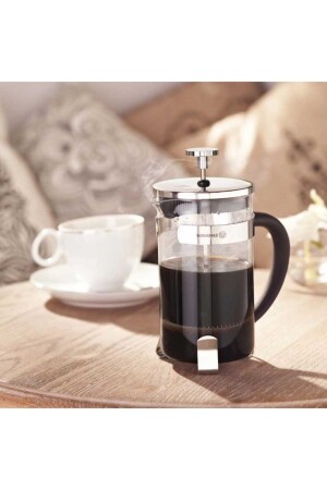 A613 French Press Kaffee-Kräutertee-Brühpresse 800 ml - 4