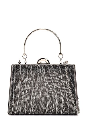 Abendkleid-Clutch-Portfoliotasche 358 für Damen in Stoned Platinum - 3