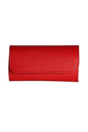 Abendkleid-Portfolio-Clutch – Rot - 4