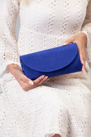 Abendkleid-Portfolio-Clutch – Saks Blue - 1