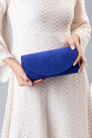 Abendkleid-Portfolio-Clutch – Saks Blue - 3