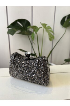 Abendkleidtasche aus geräuchertem Stein - Busrabags