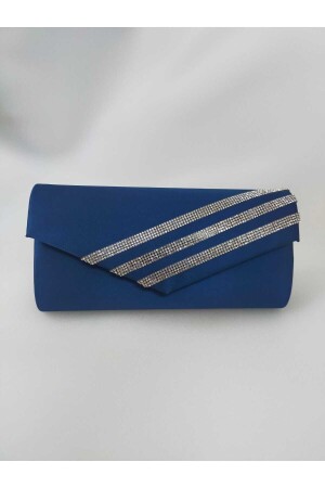 (منز) البحرية (نوتي) (أزرق لامع (ساتين) (الفضة) (مطر) (حجر مساء - Bsc