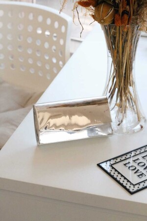 حقيبة كتف من صندوق من الفضة - Moom Bag