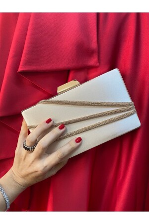 (منز) - النساء (ساتين) الجلد المطرقة للسيدات (الملابس المسائية (المجموعة المشتركة) - NAZART