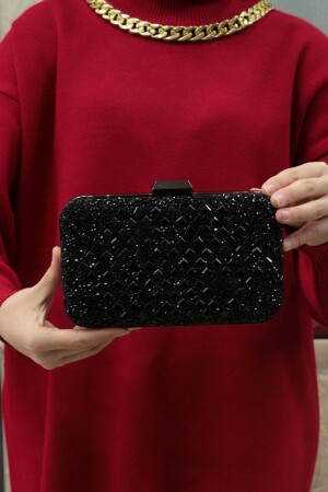 حقيبة مساء سوداء من قبل النساء - Roza Canta