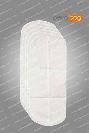 Abiye Elbise Kılıfı (GAMBOÇ) 5 Adet / 60x150 Cm Beyaz 50 gr PV11012022 - 4