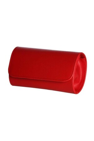 Abiye Portföy Clutch Çanta - Kırmızı - 5