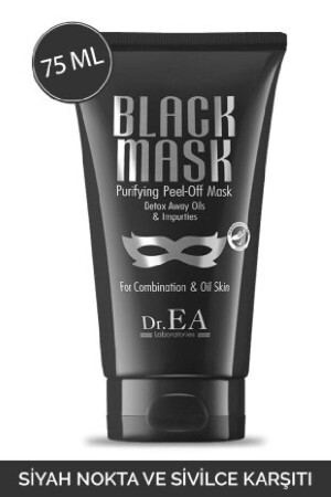 Abziehbare schwarze Maske – Anti Mitesser und Akne 75 ml DREA-00027 - 3