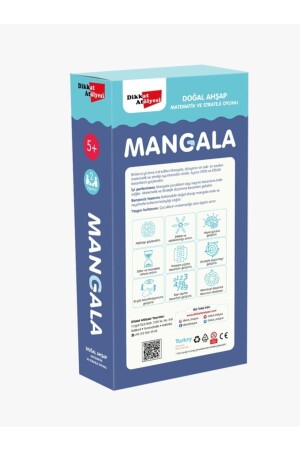 Achtung Atelier Mangala mit Holzbezug, Mancala 100 % Buchenholz mit Naturglasstein 9786057842356 - 3