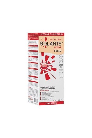 Acnes Soin Solaire Lotion Getönt Spf50 150 ml - 1