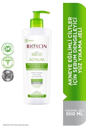 Acnium Sebum Dengeleyici Yüz Yıkama Jeli 500ml - 2