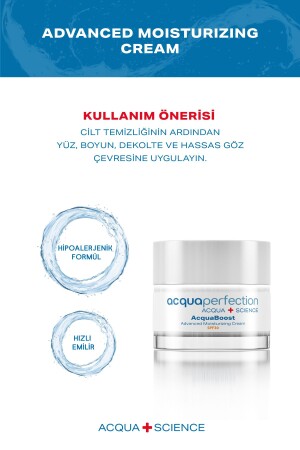 Acquaboost Yoğun Nemlendirici- Yenileyici Ve Güneş Koruma Etkili Yüz Kremi 50 ml (SPF30) - 6