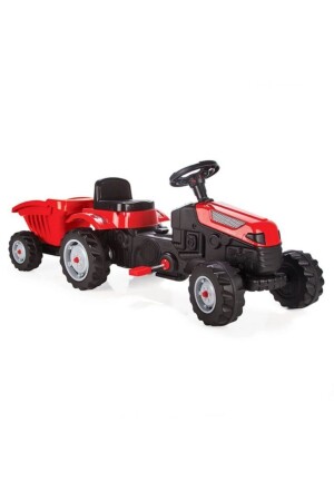Active Traktör Römorklu Pedallı Kırmızı BA-MPN-10025362-GUV-BA273245 - 1