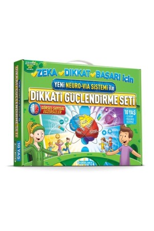 Adeda Dikkati Güçlendirme Seti 10 Yaş - Yeni Neuro Via Sistemi Ile 117823 - 1