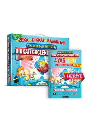 Adeda Neuro Via Dikkati Güçlendirme Seti 4 Yaş ve Görsel Dikkat - 2