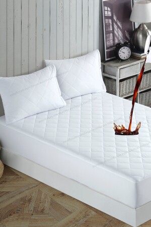 Adelya Comfort Kapitone Sıvı Geçirmez Yatak Koruyucu Fitted Alez 10 Farklı Ebat bbkfsga - Bella Benita