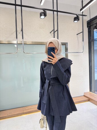 Aden Kuşaklı Takım - Lacivert - Nuuwears
