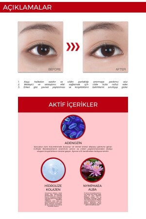 Adenozin Içeren Sıkılaştırıcı Ve Yaşlanma Karşıtı Etkili Facial Göz Kremi 12ml - 5