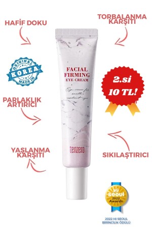 Adenozin Içeren Sıkılaştırıcı Ve Yaşlanma Karşıtı Etkili Facial Göz Kremi 12ml - Tenzero