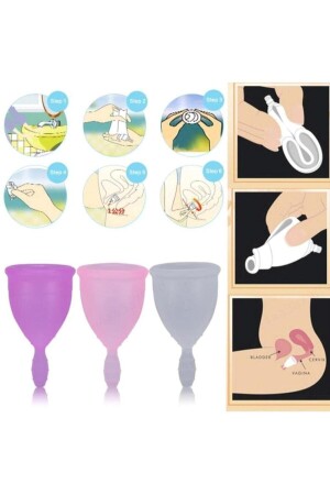 Adet Kabı Regl Kabı Menstrüel Kap Menstrual Cup Small - 2