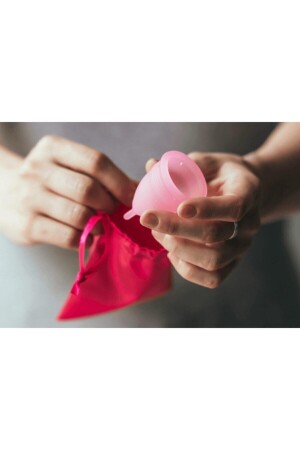 Adet Kabı Regl Kabı Menstrüel Kap Menstrual Cup Small - 3