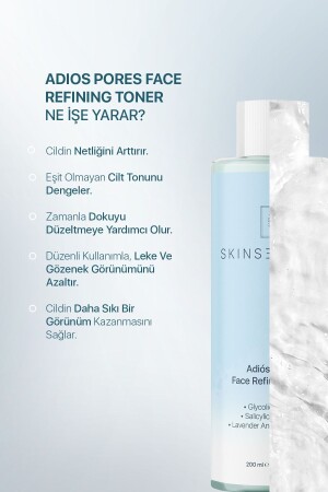 Adiôs Pores Face Refining Toner (glycolic Acid 5%- Salicylic Acid 0.5) Gözeneklere Elveda Tonik - 3