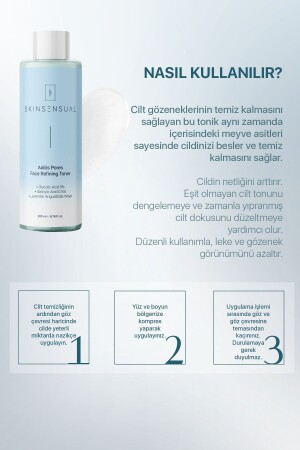 Adiôs Pores Face Refining Toner (glycolic Acid 5%- Salicylic Acid 0.5) Gözeneklere Elveda Tonik - 4