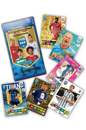 Adrenalyn Fifa 365 - 2023 Official Trading Card Futbolcu Kartları ( 4 Paket ) TF5177 - 1